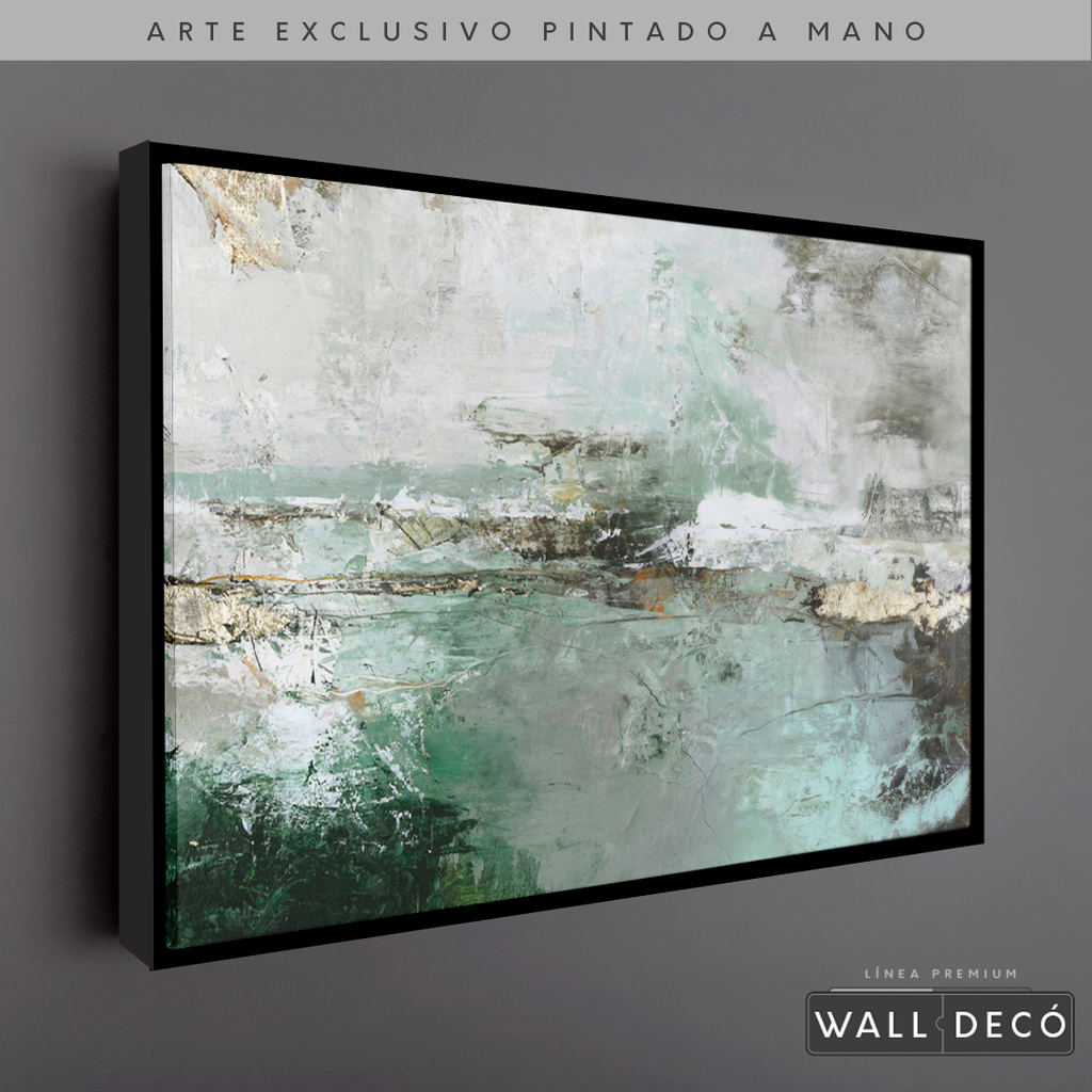 Arte Pintado a Mano Infinitas Sombras Horizontal