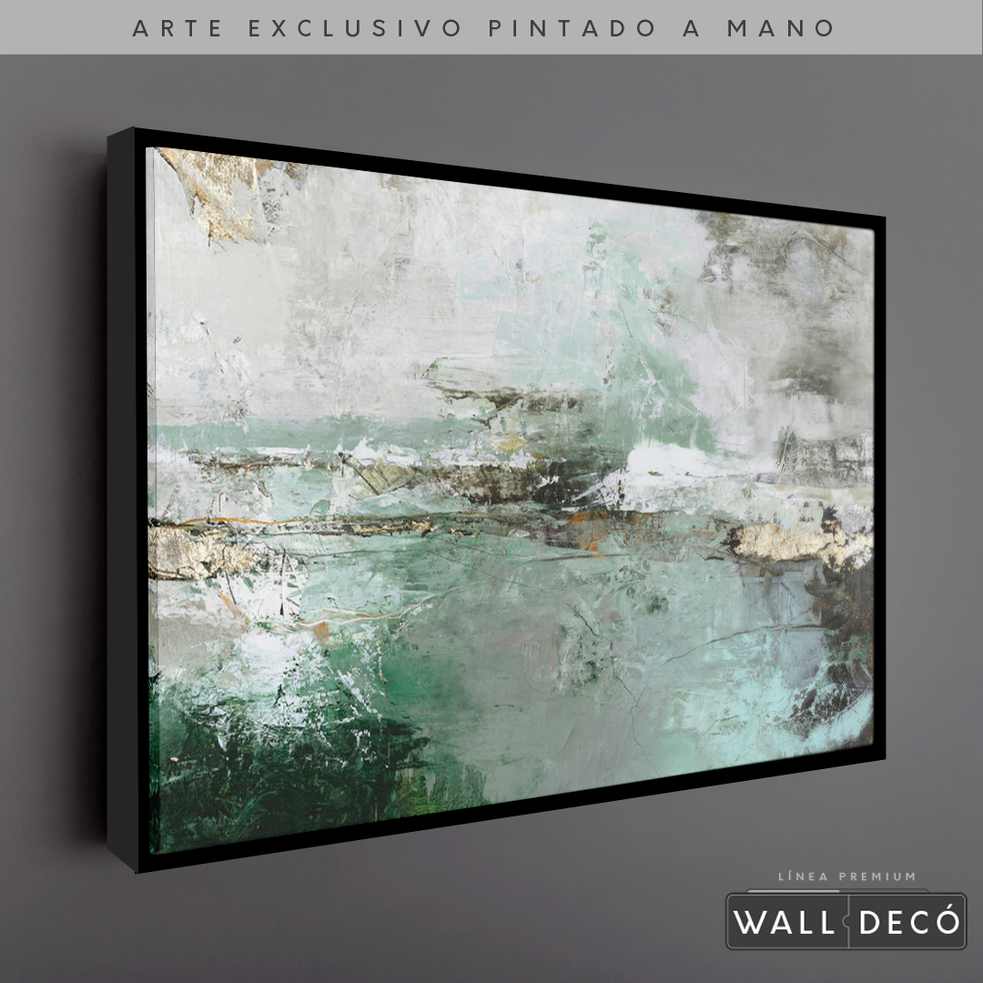 Arte Pintado a Mano Infinitas Sombras Horizontal