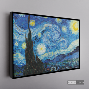 Cuadro Arte Noche estrellada Horizontal Van Gogh