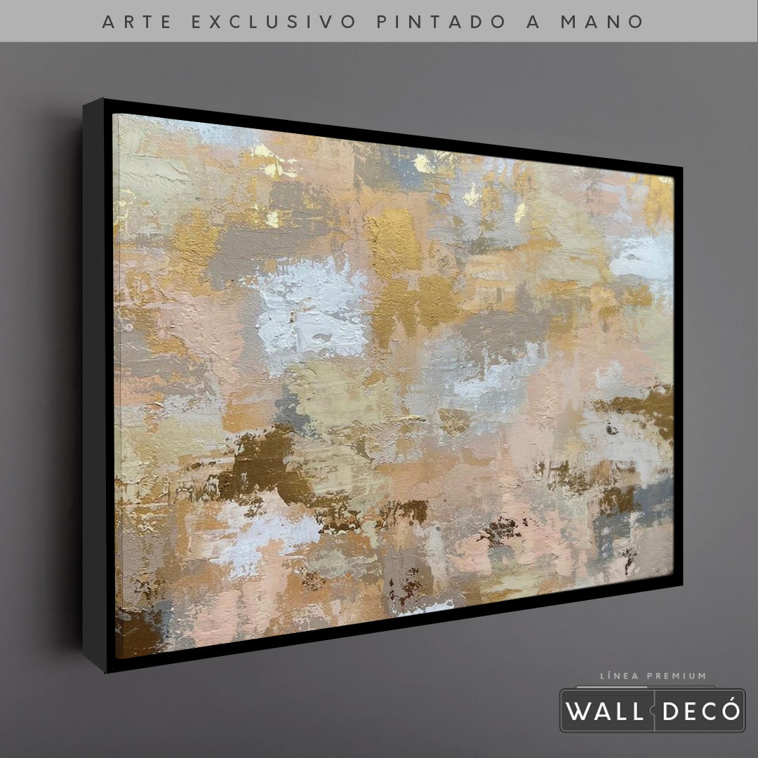Arte Pintado a Mano Arreboles Horizontal