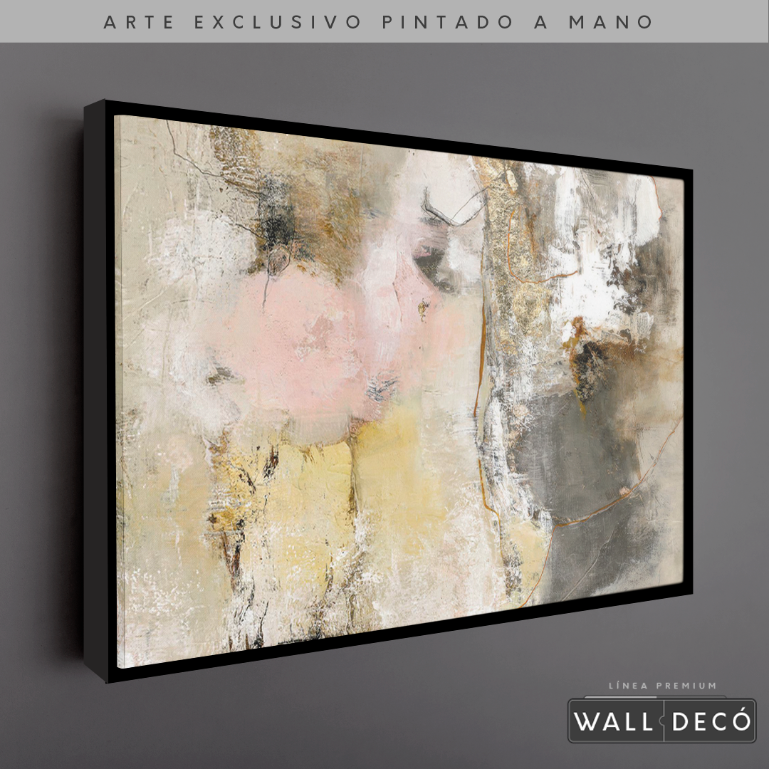 Arte Pintado a Mano Semillas Rotas Horizontal
