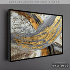 Arte Pintado a Mano Vientos de Abundancia Horizontal