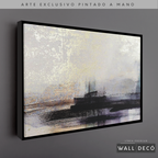 Arte Pintado a Mano Persistencia De La Memoria Horizontal