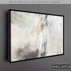 Arte Pintado a Mano Bruma Del Amanecer Horizontal