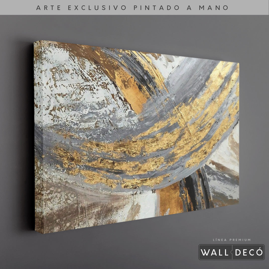 Arte Pintado a Mano Vientos de Abundancia Horizontal