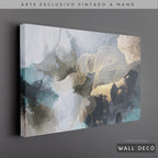 Arte Pintado a Mano Magia del Cielo Horizontal