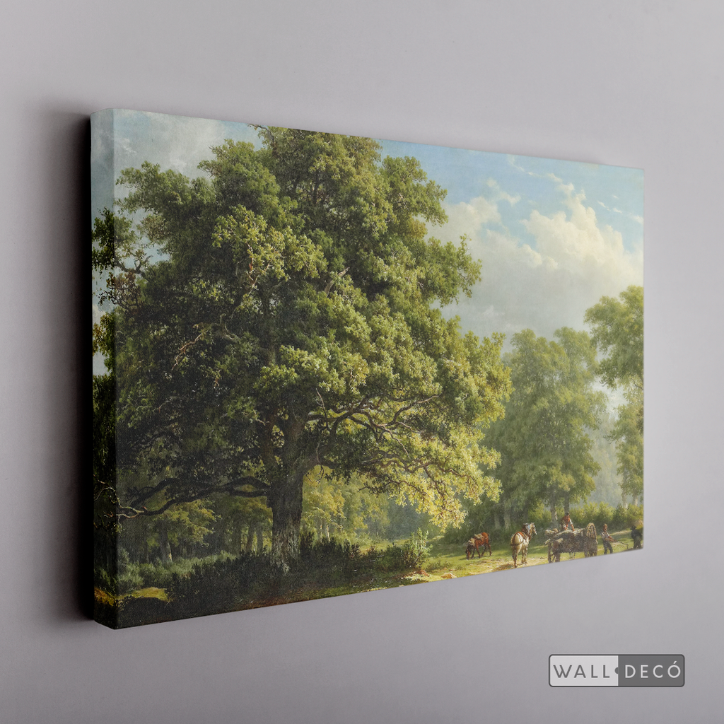 Cuadro Arte Vista en el Bosque Bentheim, Andries Roth
