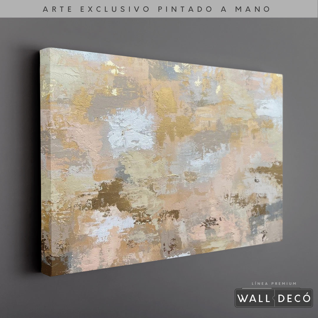 Arte Pintado a Mano Arreboles Horizontal