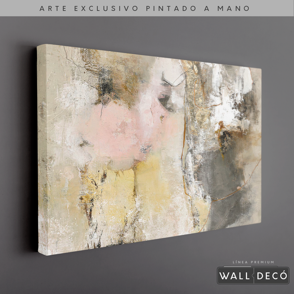 Arte Pintado a Mano Semillas Rotas Horizontal