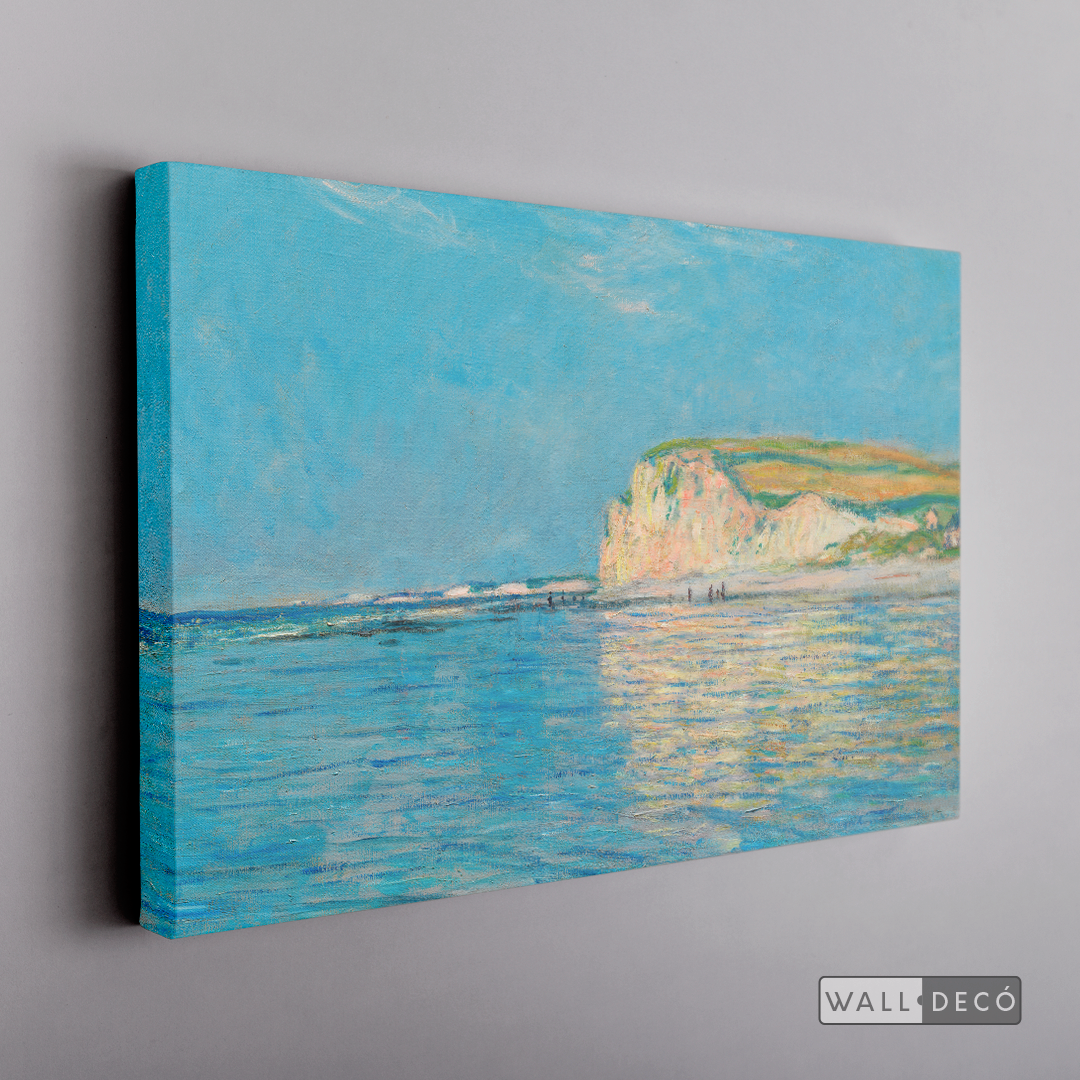 Cuadro Arte Marea Baja en Pourville, Claude Monet