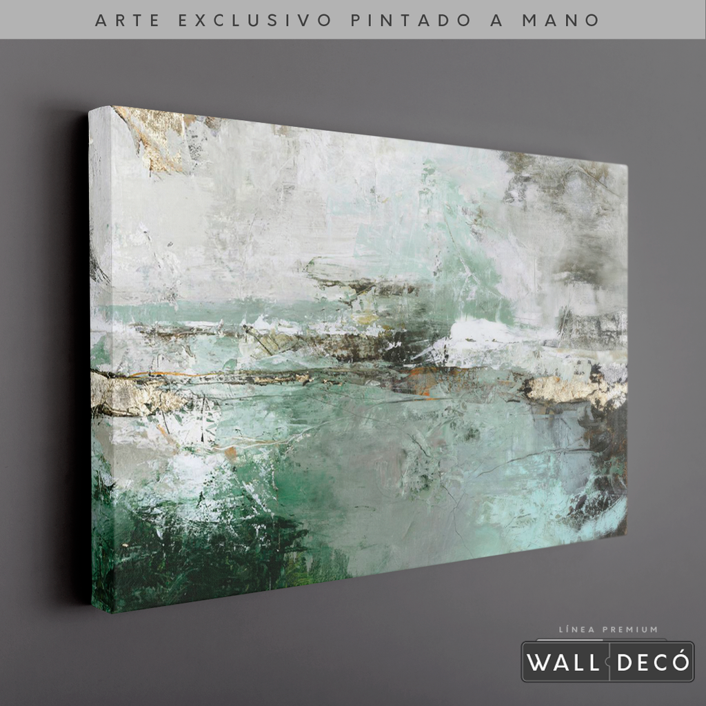 Arte Pintado a Mano Infinitas Sombras Horizontal