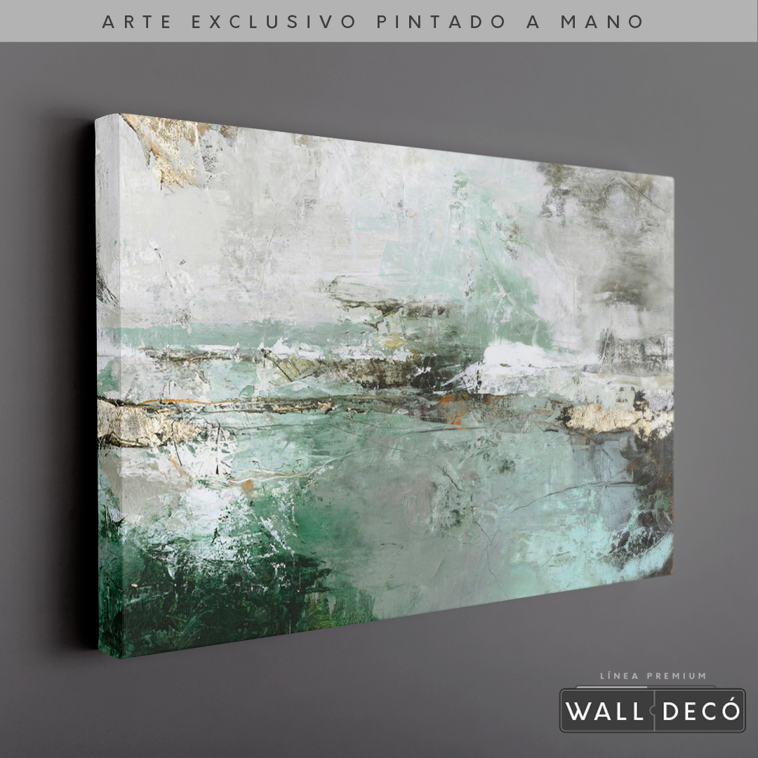 Arte Pintado a Mano Infinitas Sombras Horizontal