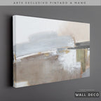 Arte Pintado a Mano Naturaleza Estructural Horizontal