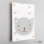 Cuadro Infantil Lindo Gatito