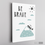 Cuadro Infantil Be Brave