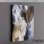 Arte Pintado a Mano Recuerdo Ancestral Vertical