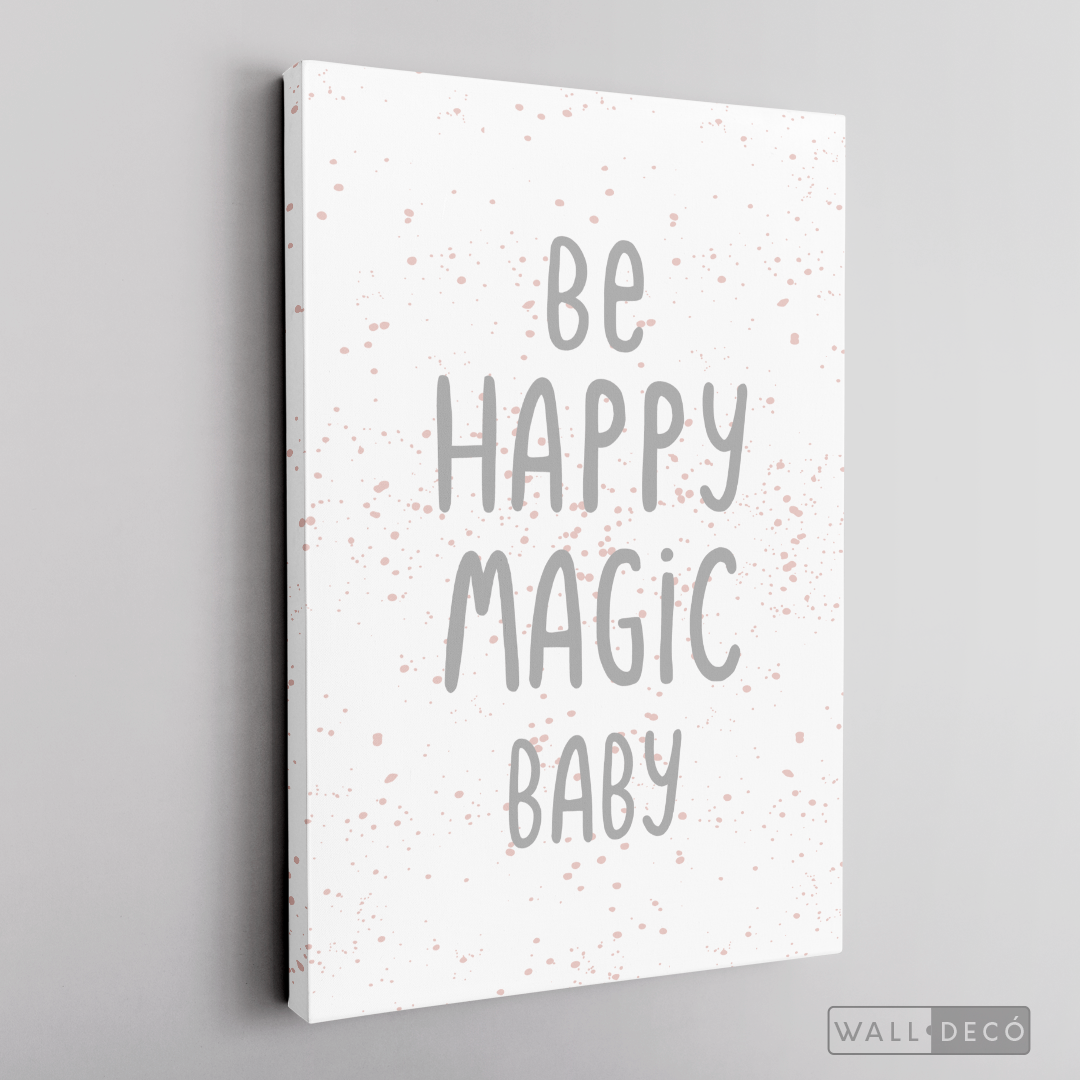 Cuadro Infantil Be Happy