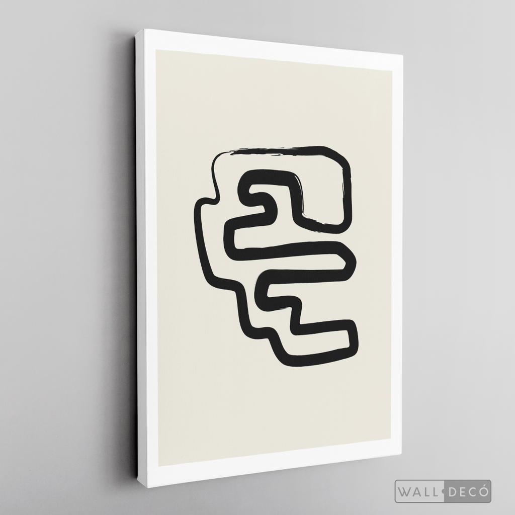 Cuadro Minimalista Line Art