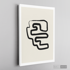 Cuadro Minimalista Line Art