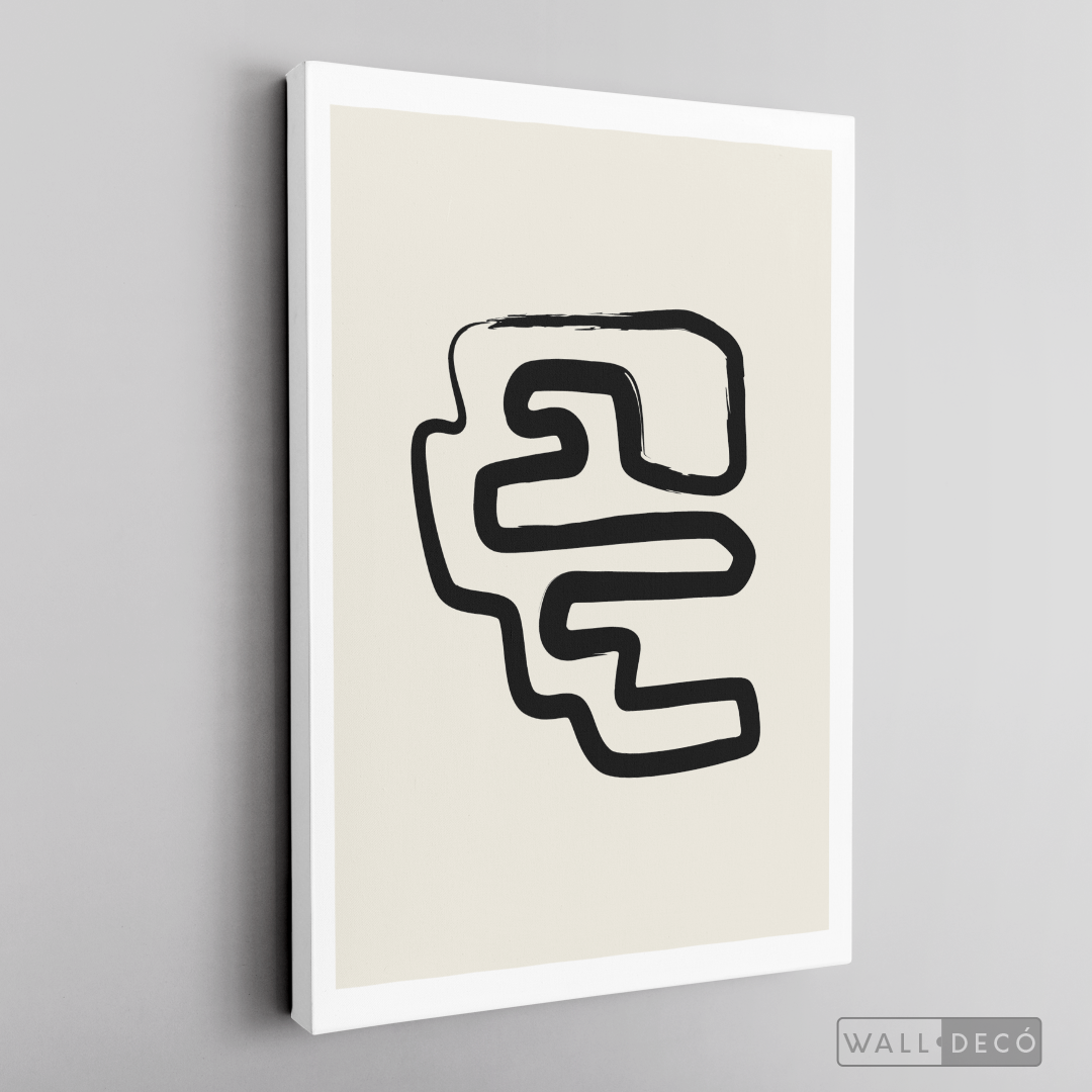 Cuadro Minimalista Line Art