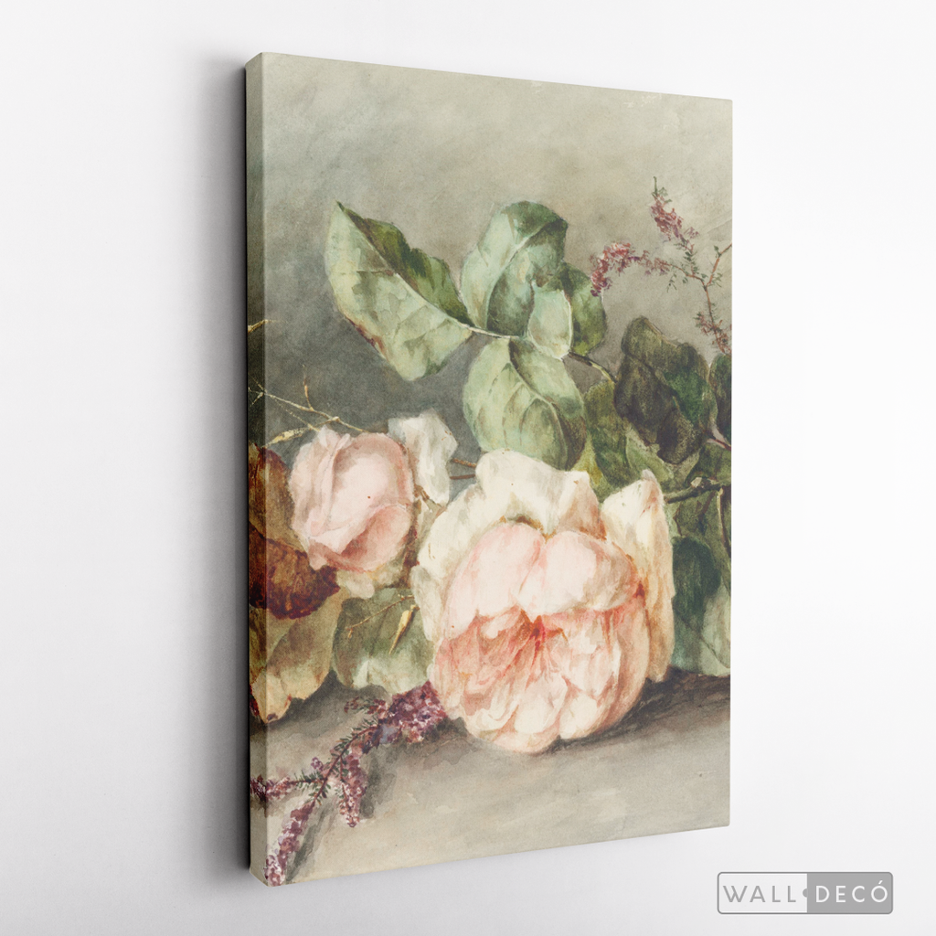 Cuadro Arte Vintage Rose
