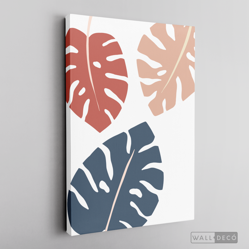 Cuadro Boho Monstera color