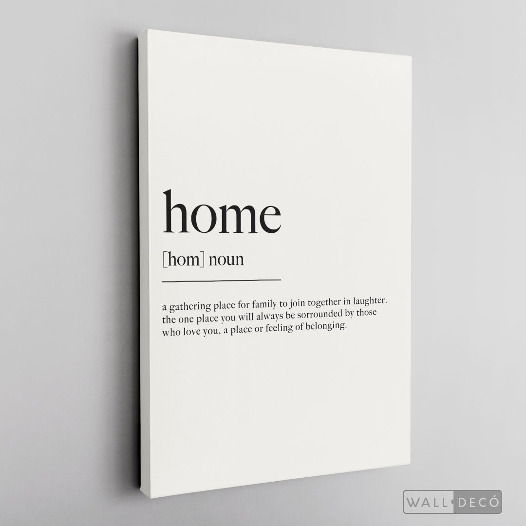 Cuadro Minimalista Home