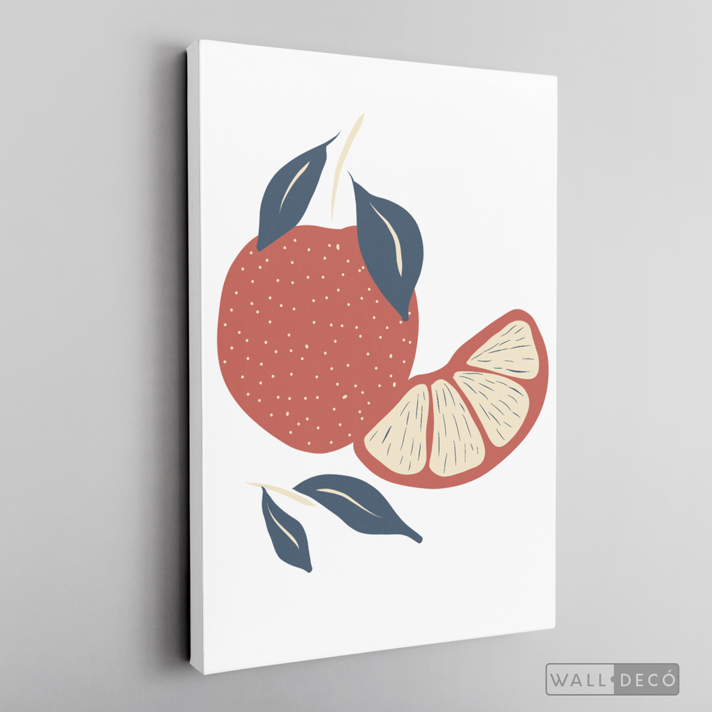 Cuadro Boho Naranja