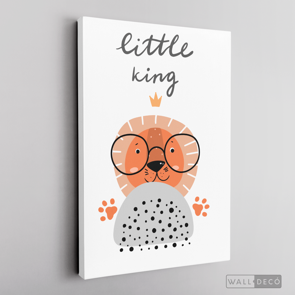 Cuadro Infantil Little King