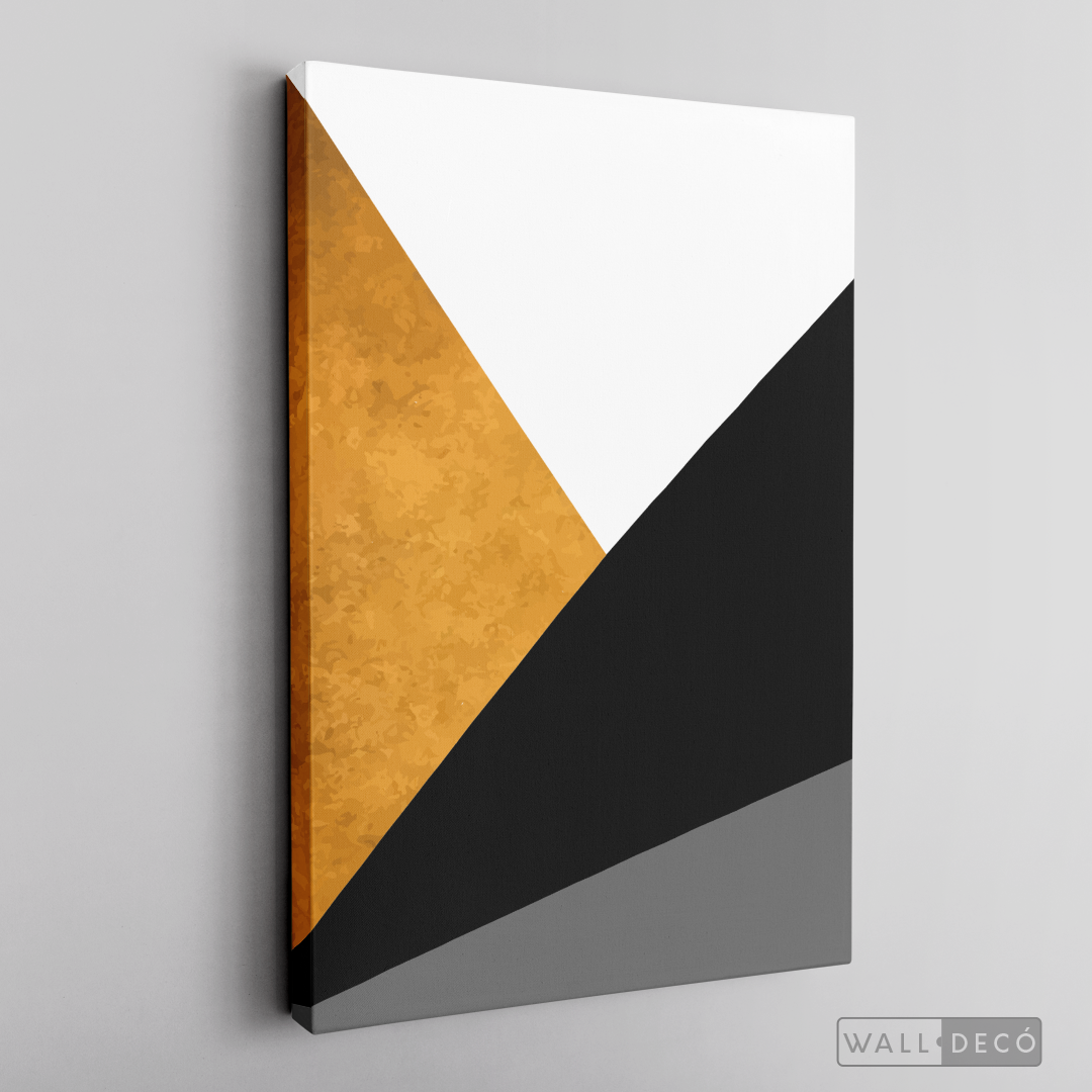Cuadro Abstracto Prisma Triangular