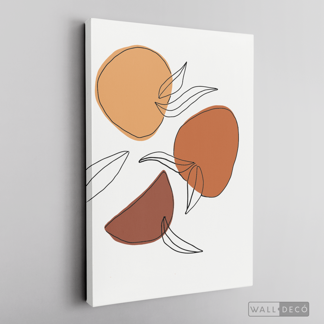 Cuadro Minimalista Cerezas