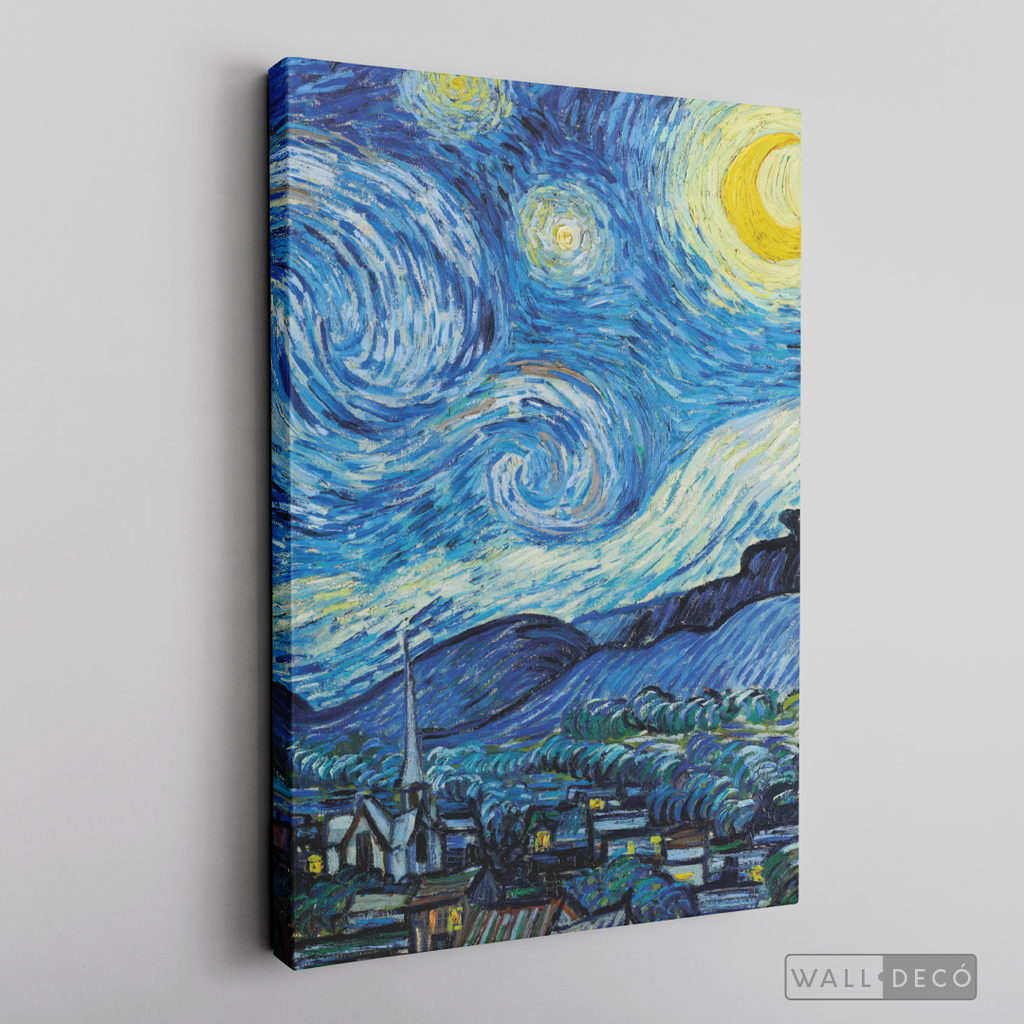 Cuadro Arte Noche estrellada Van Gogh (B)