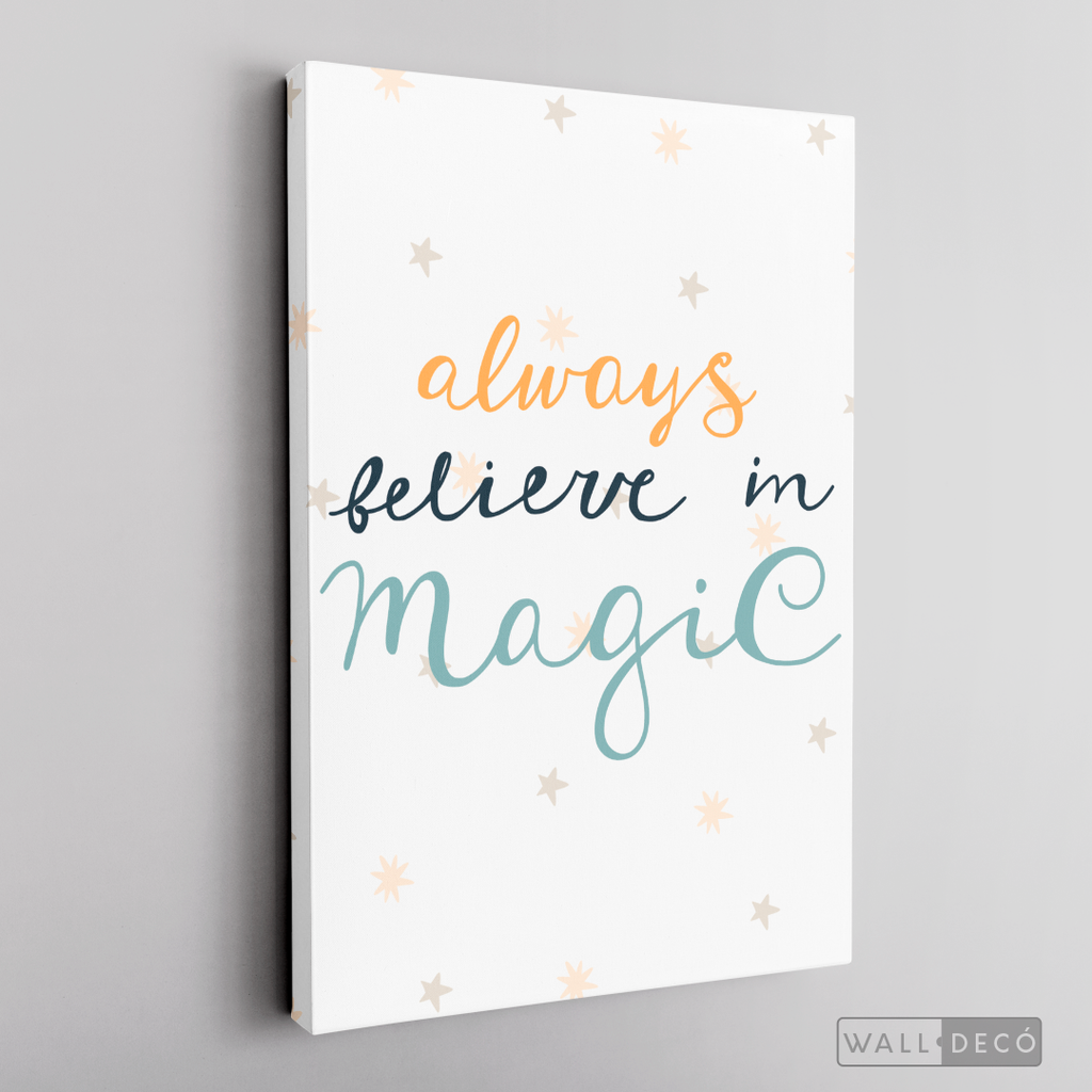 Cuadro Infantil Always Believe