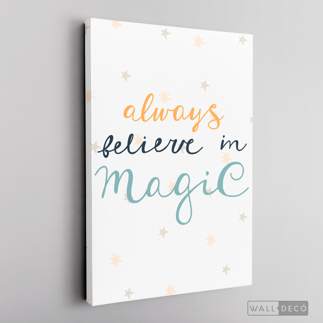 Cuadro Infantil Always Believe