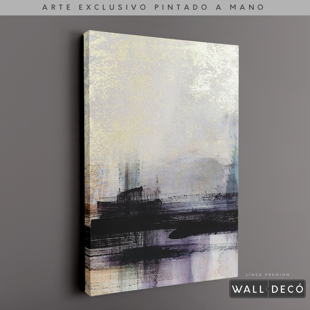 Arte Pintado a Mano Persistencia De La Memoria Vertical