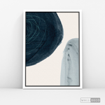 Cargar imagen en el visor de la galería, Cuadro Abstracto Serenidad en Azul
