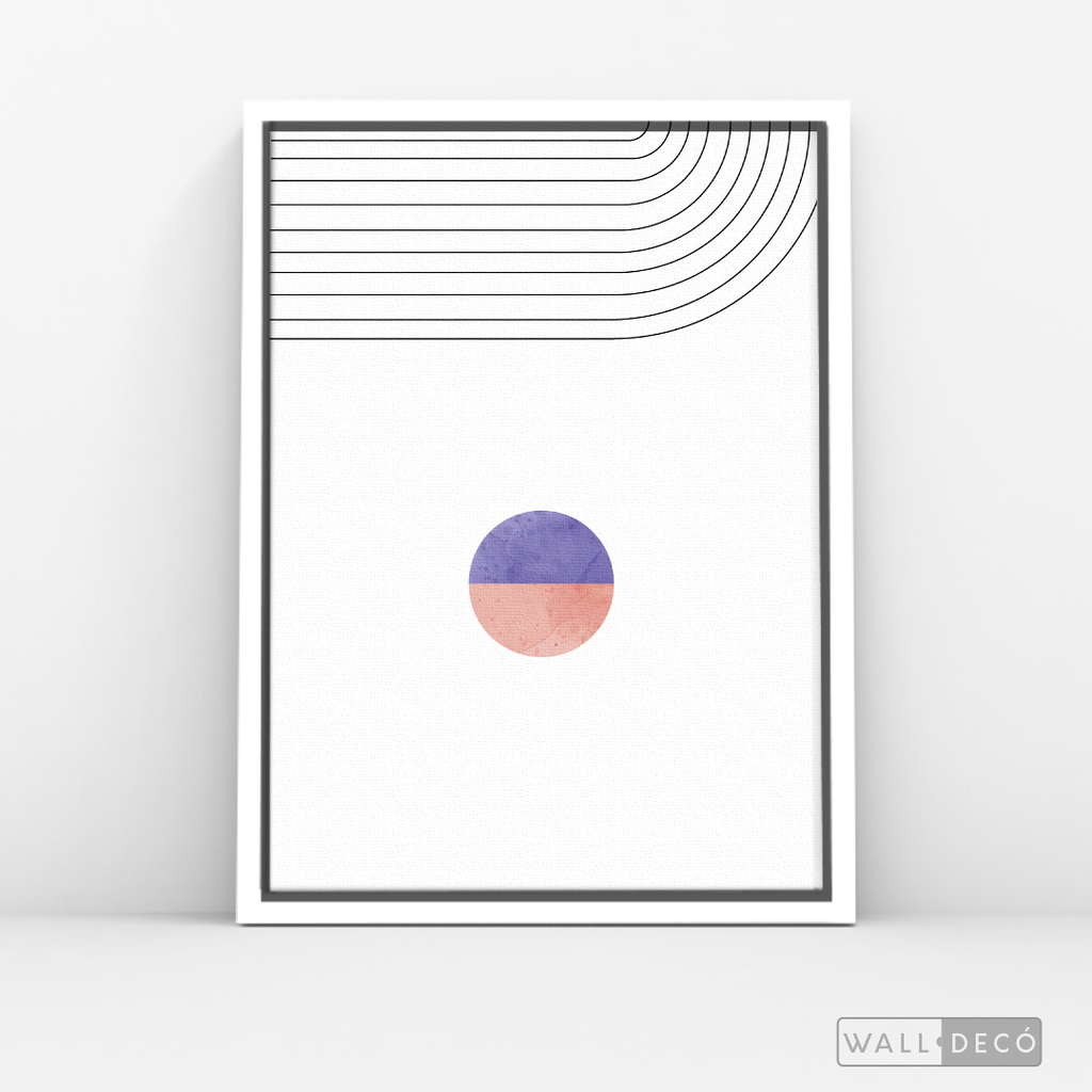 Cuadro Abstracto Paralelo