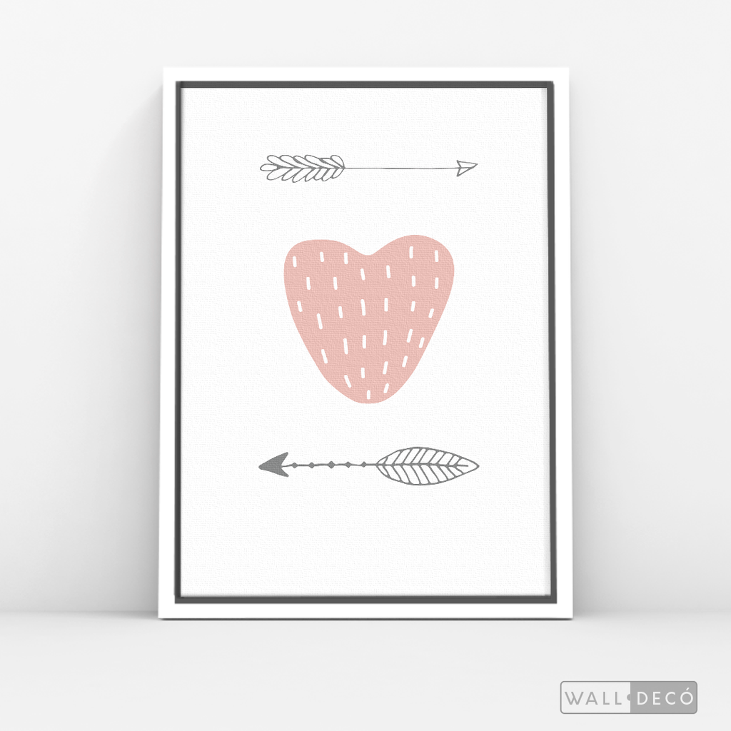 Cuadro Infantil Corazon