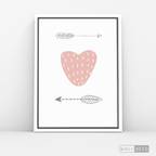 Cuadro Infantil Corazon