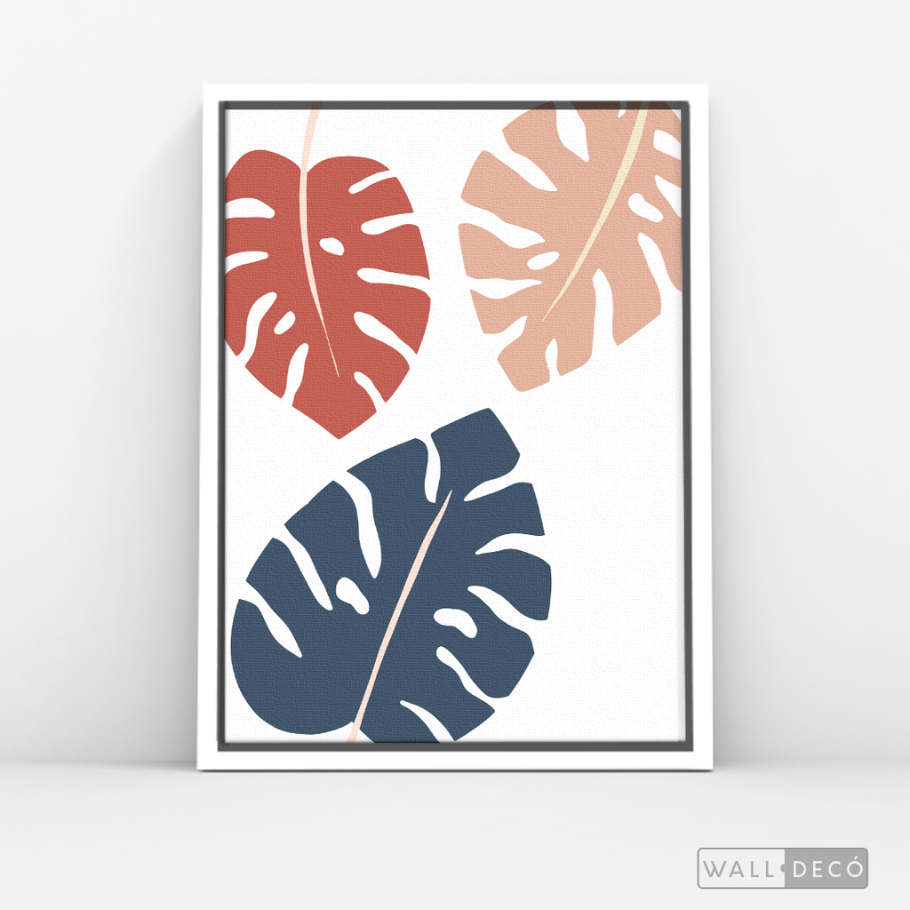 Cuadro Boho Monstera color