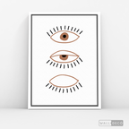Cuadro Boho Meditación