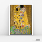 Cuadro Arte El Beso, Gustav Klimt