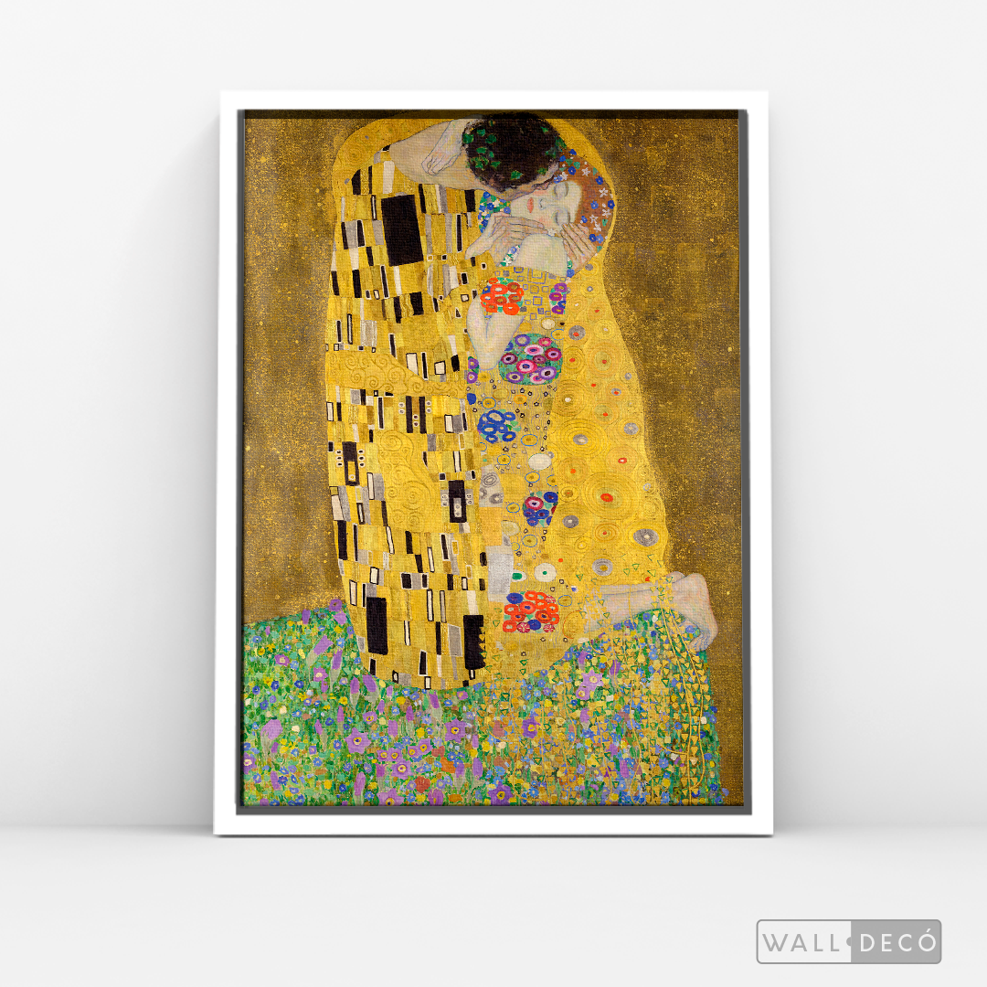 Cuadro Arte El Beso, Gustav Klimt