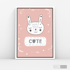Cuadro Infantil Bunny Cute