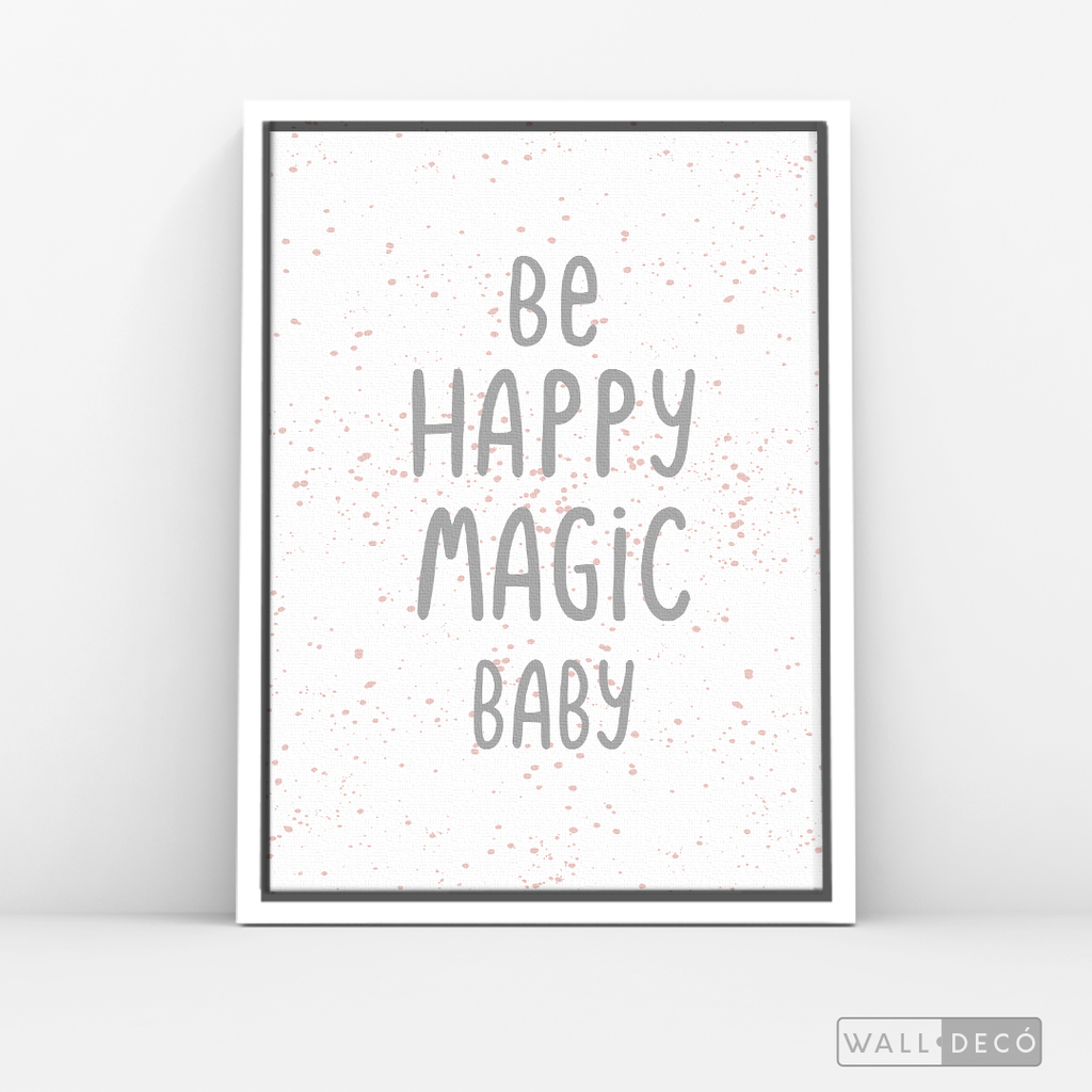 Cuadro Infantil Be Happy