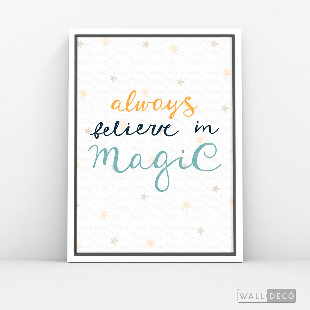 Cuadro Infantil Always Believe