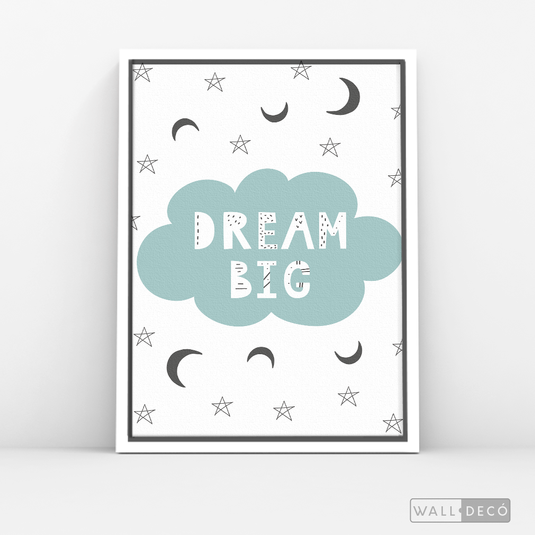 Cuadro Infantil Dream Big