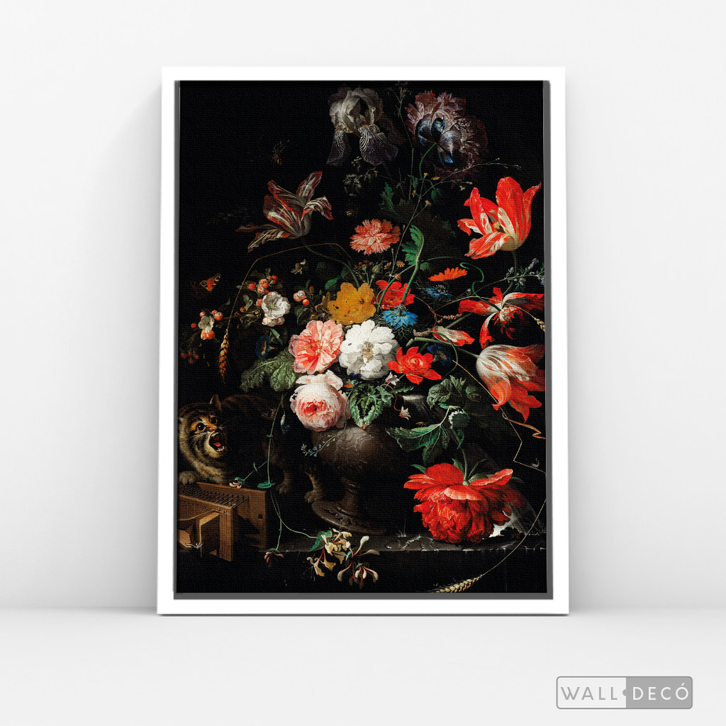 Cuadro Arte Black Rose