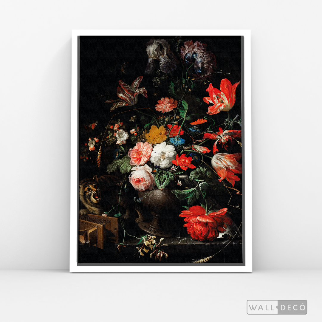 Cuadro Arte Black Rose