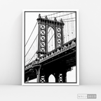 Cuadro New York Dumbo Horizontal